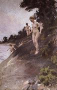 Anders Zorn Unknow work 107 Sweden oil painting artist